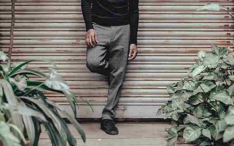 Buy Hiltl Men Grey Solid Slim-Fit Trousers Online - 773346 | The Collective